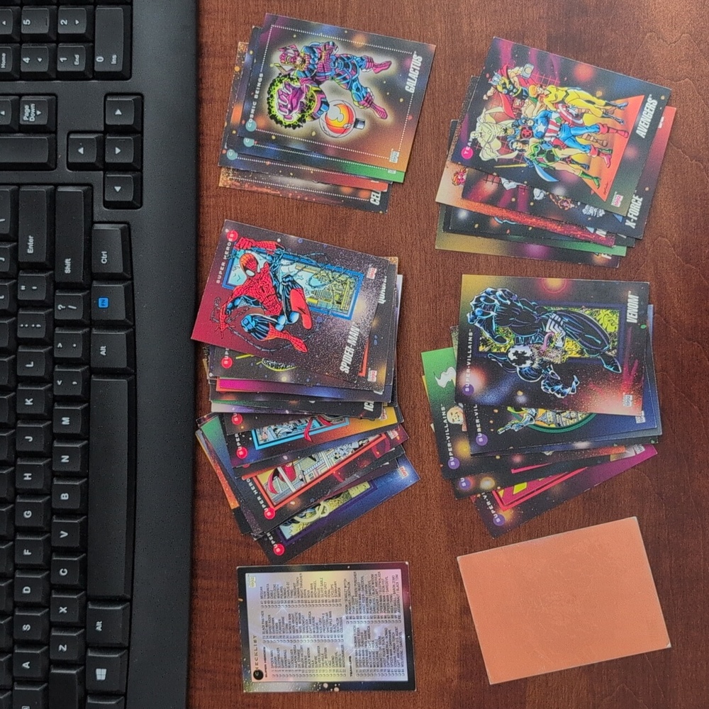 1992 Marvel Trading Card Set